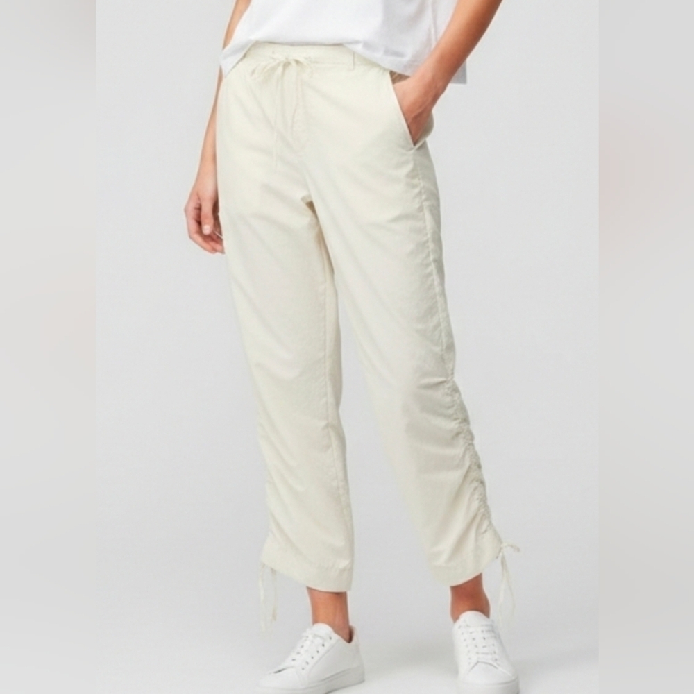 Zara Gorpcore Streetwear Relaxed Lightweight Pants White XL